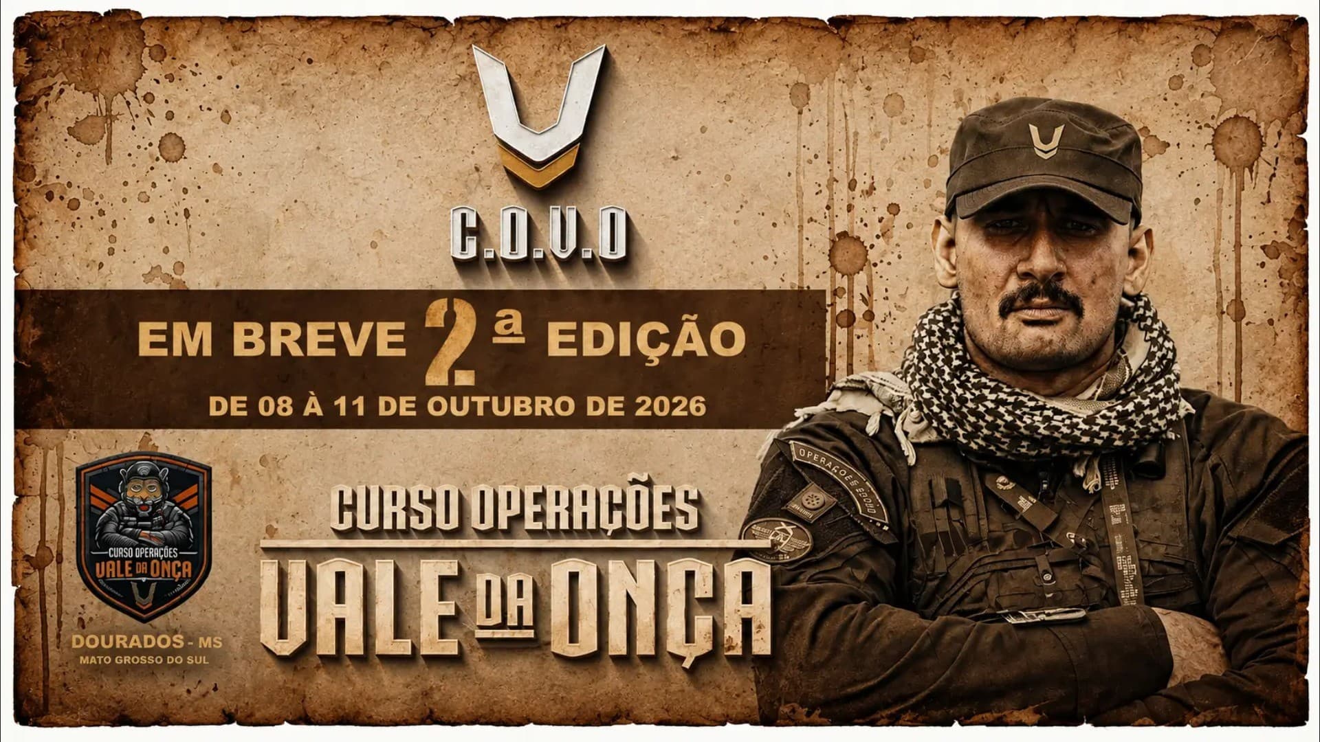 Banner Curso Operações Vale da Onça