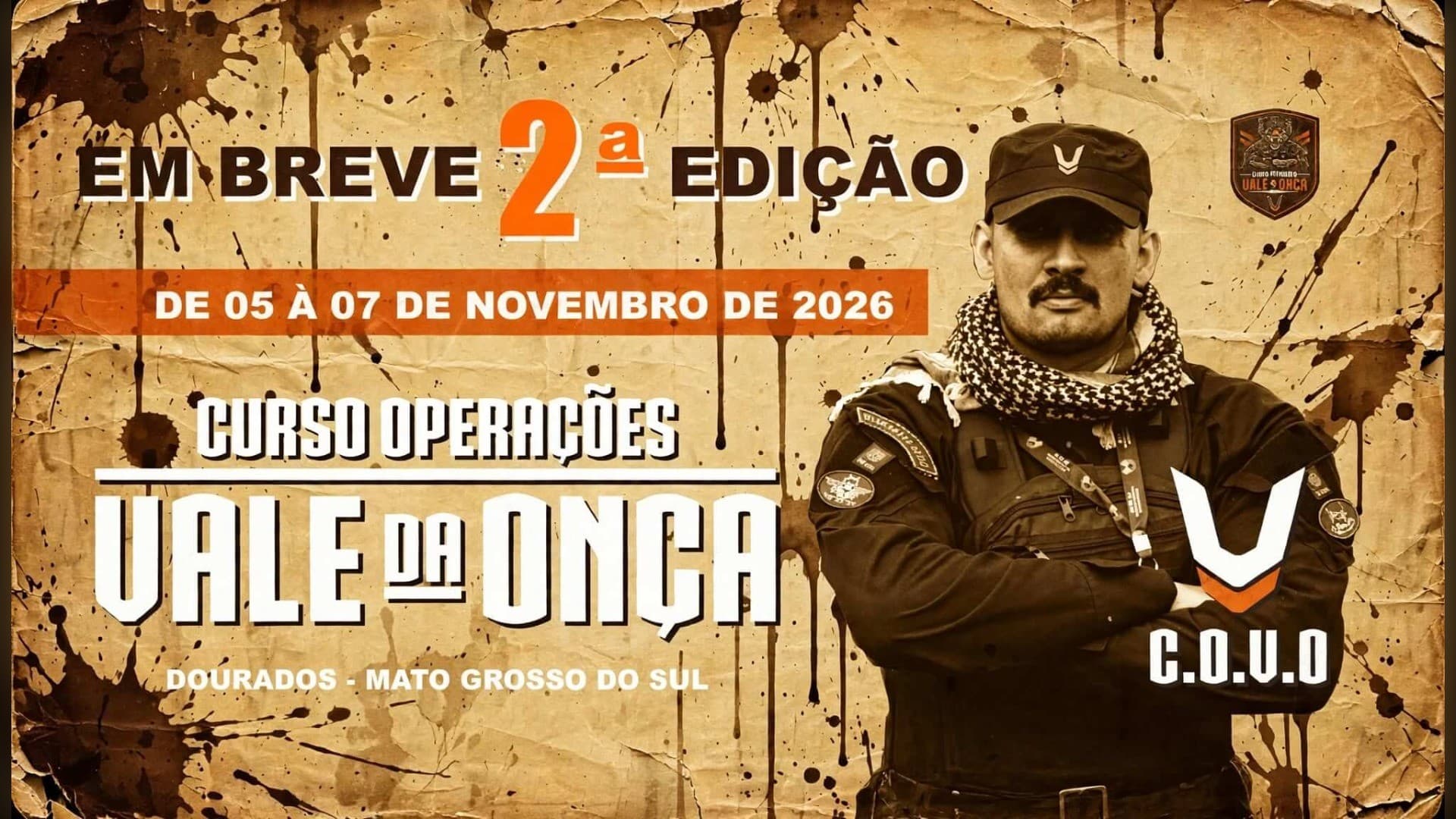 Banner Curso Operações Vale da Onça